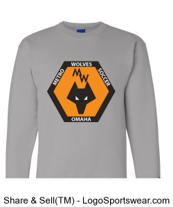 Champion Eco Crew Neck Sweatshirt Grey Design Zoom